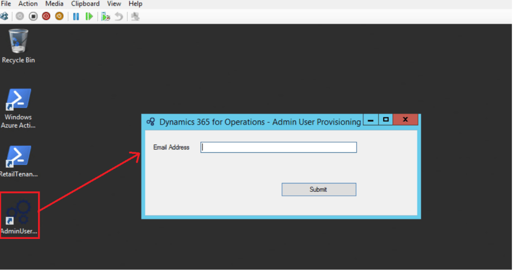 Virtual Machine(VM) setup to access Dynamics 365 for Operation instance ...